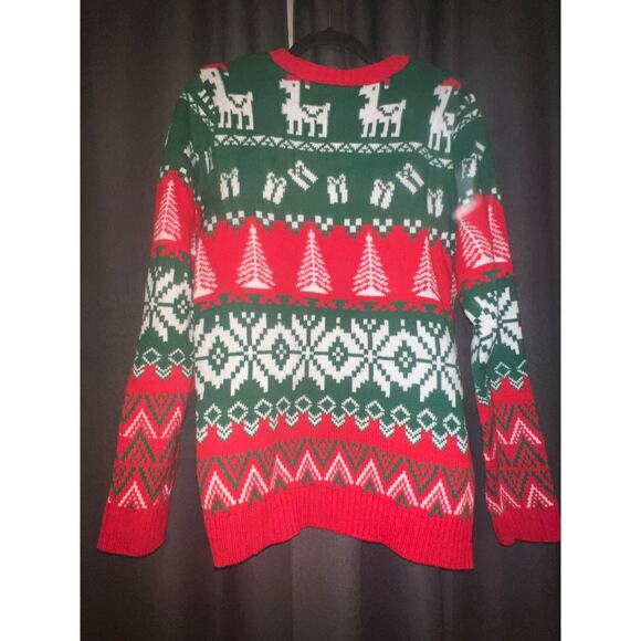 Ugly Christmas Sweater Xmas Size Small Llama - Picture 3 of 3